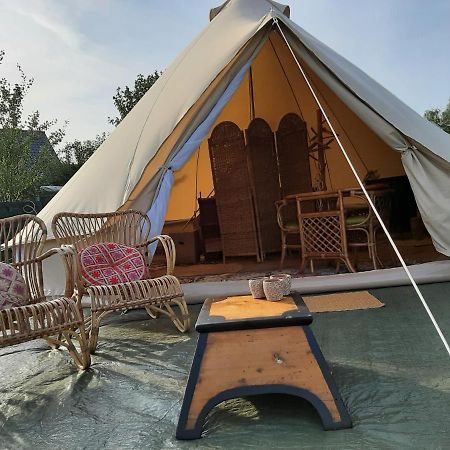 Houwerzijl Glamping De Vrije Wind, Tentverhuur מראה חיצוני תמונה