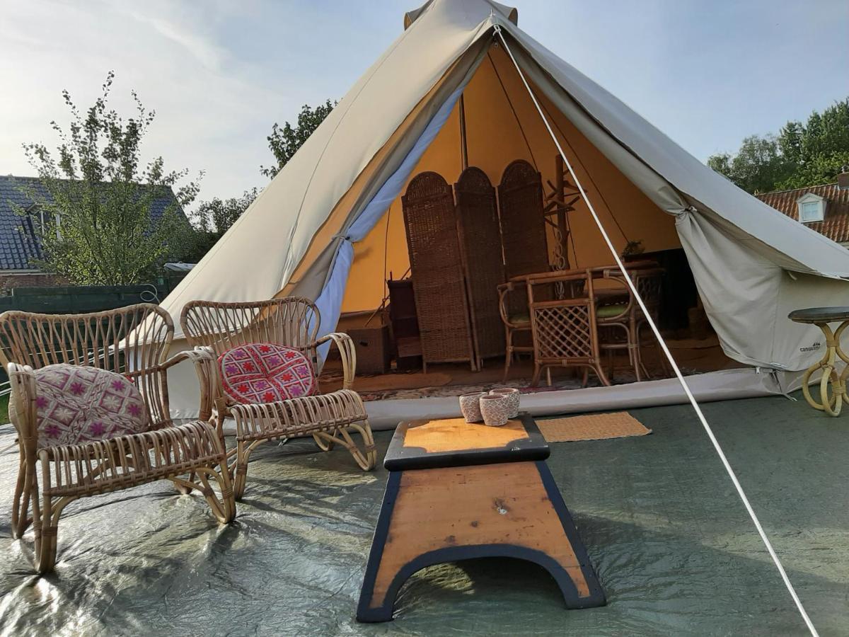 Houwerzijl Glamping De Vrije Wind, Tentverhuur מראה חיצוני תמונה